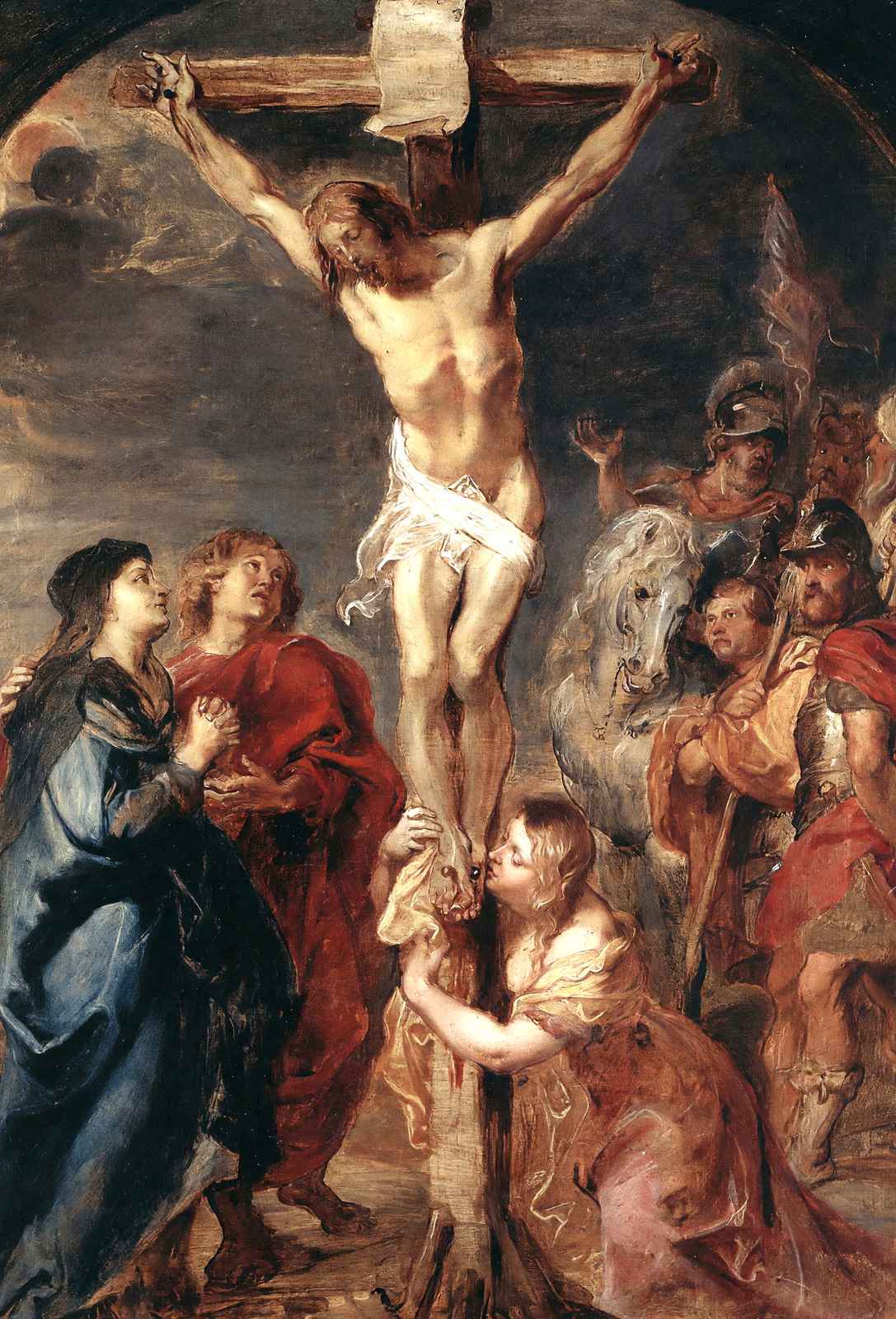 Christ on the Cross Art Print Painting by Peter Paul Rubens (6 Sizes)