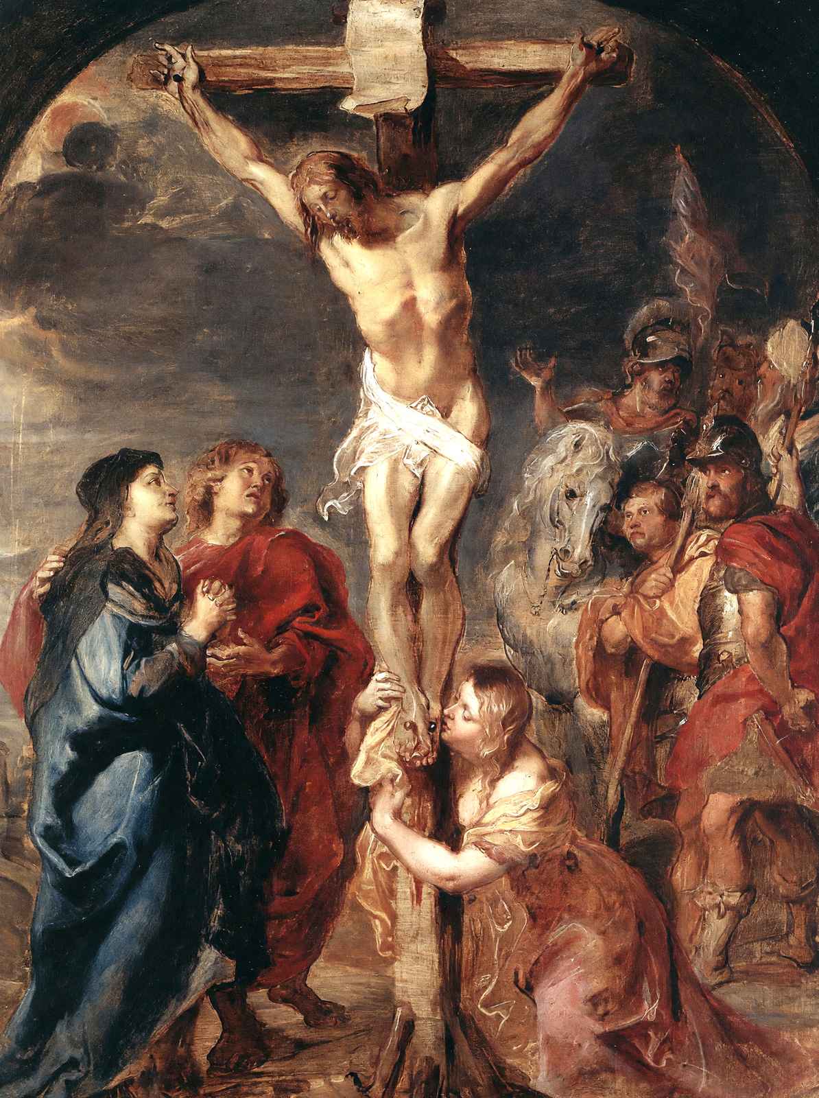 Christ on the Cross Art Print Painting by Peter Paul Rubens (6 Sizes)