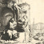 Christ and the Woman of Samaria Among Ruins painting by Rembrandt (1634)