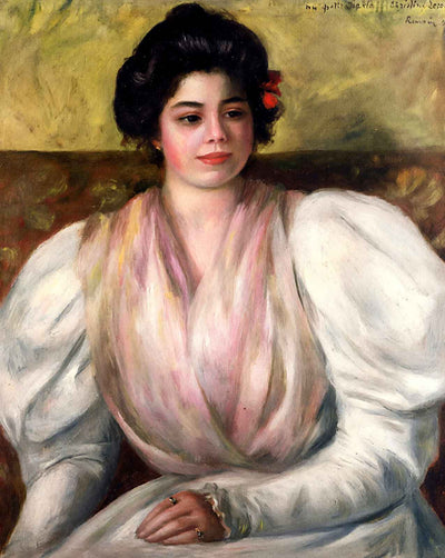 Christine Lerolle art print by Pierre-Auguste Renoir (1897)