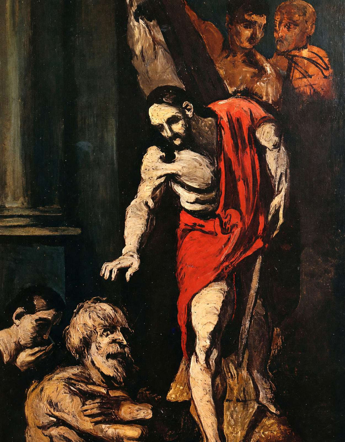 Christ in Limbo 1867 Painting by Paul Cezanne Fine Art Print (6 Sizes)