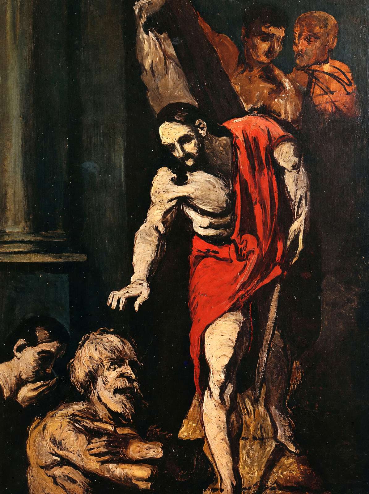 Christ in Limbo 1867 Painting by Paul Cezanne Fine Art Print (6 Sizes)