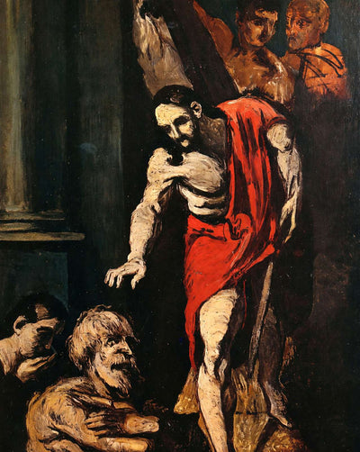 Christ in Limbo art print by Paul Cezanne (1867)