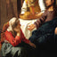 Christ in the House of Martha and Mary 1654 by Vermeer Art Print (6 Sizes)