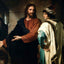 Christ and the Rich Young Ruler by Heinrich Hofmann Art Print (6 Sizes) - Jesus