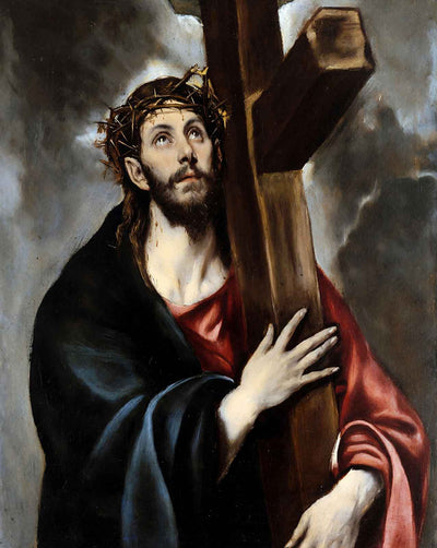 Christ Carrying the Cross art print