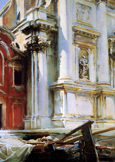 Church of San Stae, Venice Fine Art Print 1913 by John Singer Sargent (6 Sizes)
