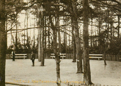 The Circle New Fisherman's Walk Southbourne in 1906 Vintage Print (7 Sizes)