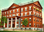City Hospital Akron Ohio in 1907 Vintage Print (7 Sizes) - Archival Paper