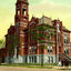 City Hall in Canton in 1907 vintage print