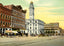 City Square Canton Ohio in 1907 Vintage Print (7 Sizes) - Reproduction