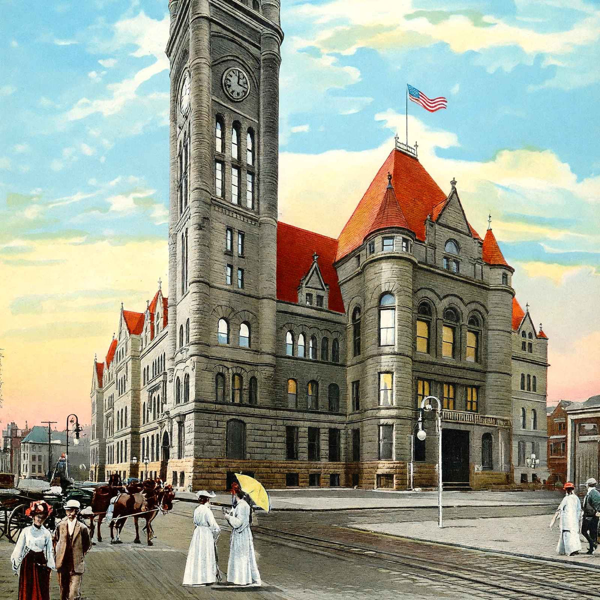 Cincinnati City Hall in 1906