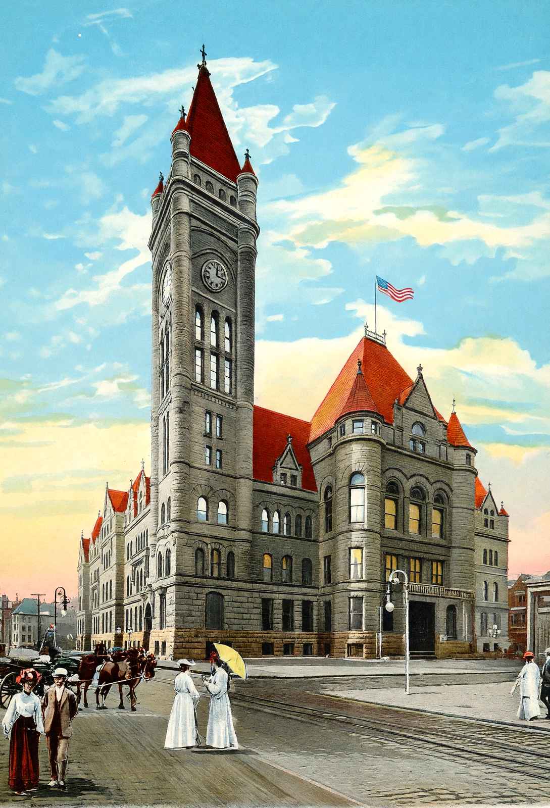 Cincinnati City Hall in 1906