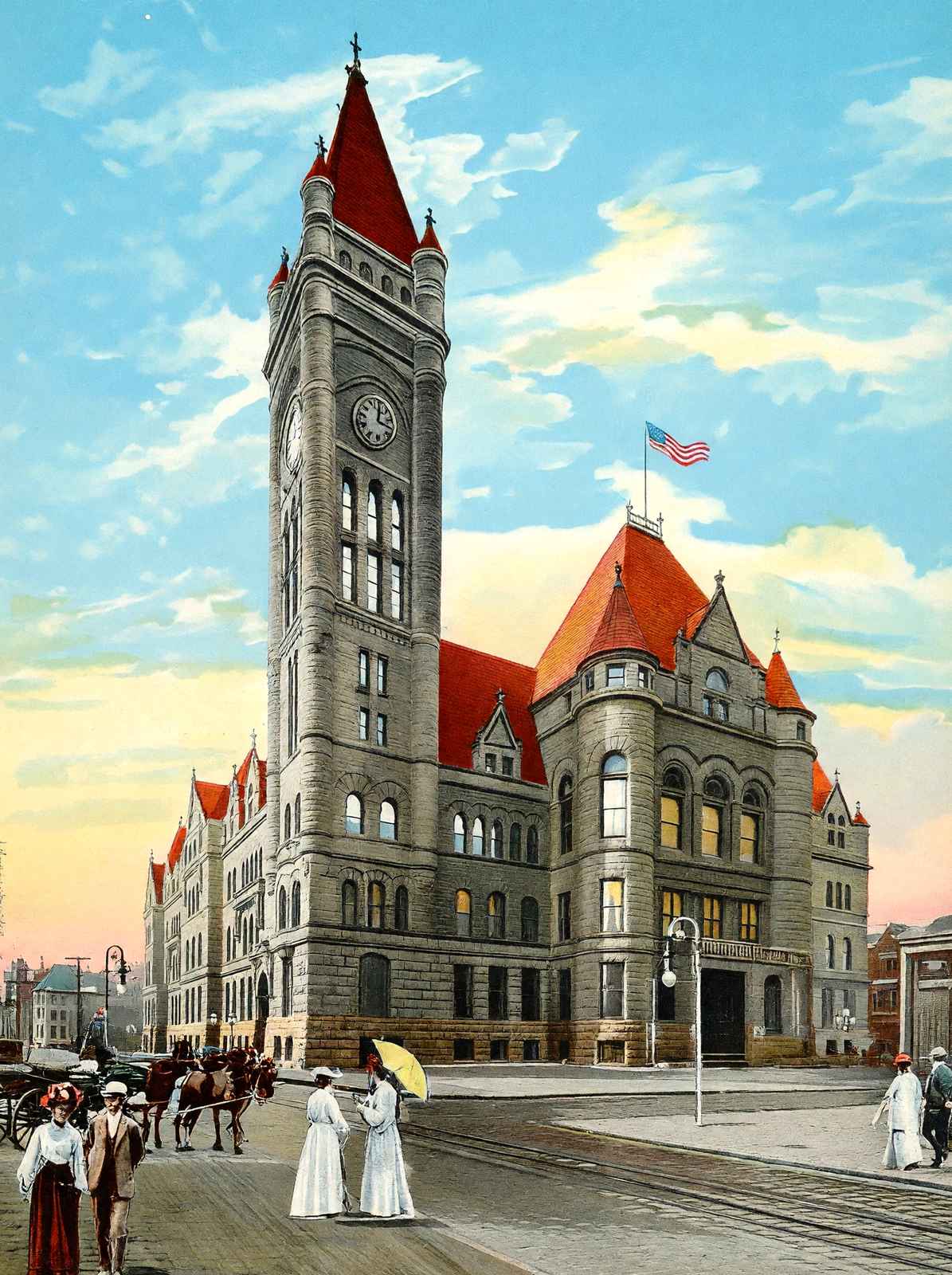 Cincinnati City Hall in 1906
