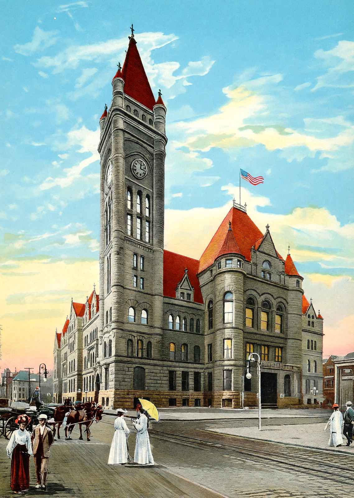 Cincinnati City Hall in 1906