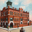 City Hall Palestine Texas in 1908 Vintage Print (7 Sizes) - Restored