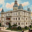 City Hall San Antonio in 1905 Vintage Print (7 Sizes) - Restored