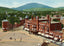 Tremont Square and Hotel Claremont NH in 1908 Vintage Print - Reproduction