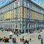Claypool Hotel Indianapolis in 1905 Art Print (7 Sizes) - Restored