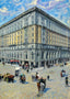 Claypool Hotel Indianapolis in 1905 Art Print (7 Sizes) - Restored