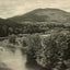 Ascutney Mountain from High Bridge Claremont NH in 1905 Vintage Print