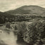 Ascutney Mountain from High Bridge Claremont NH in 1905 Vintage Print