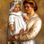 Claude and Renee (Claude) painting by Pierre-Auguste Renoir (1903)
