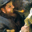 Claude Monet Reading 1872 Painting by Pierre-Auguste Renoir Art Print (6 Sizes)