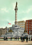 Soldiers and Sailors Monument Cleveland in 1907 Vintage Print (7 Sizes)