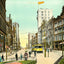 Euclid Avenue from the Square Cleveland in 1907 Vintage Print (7 Sizes)