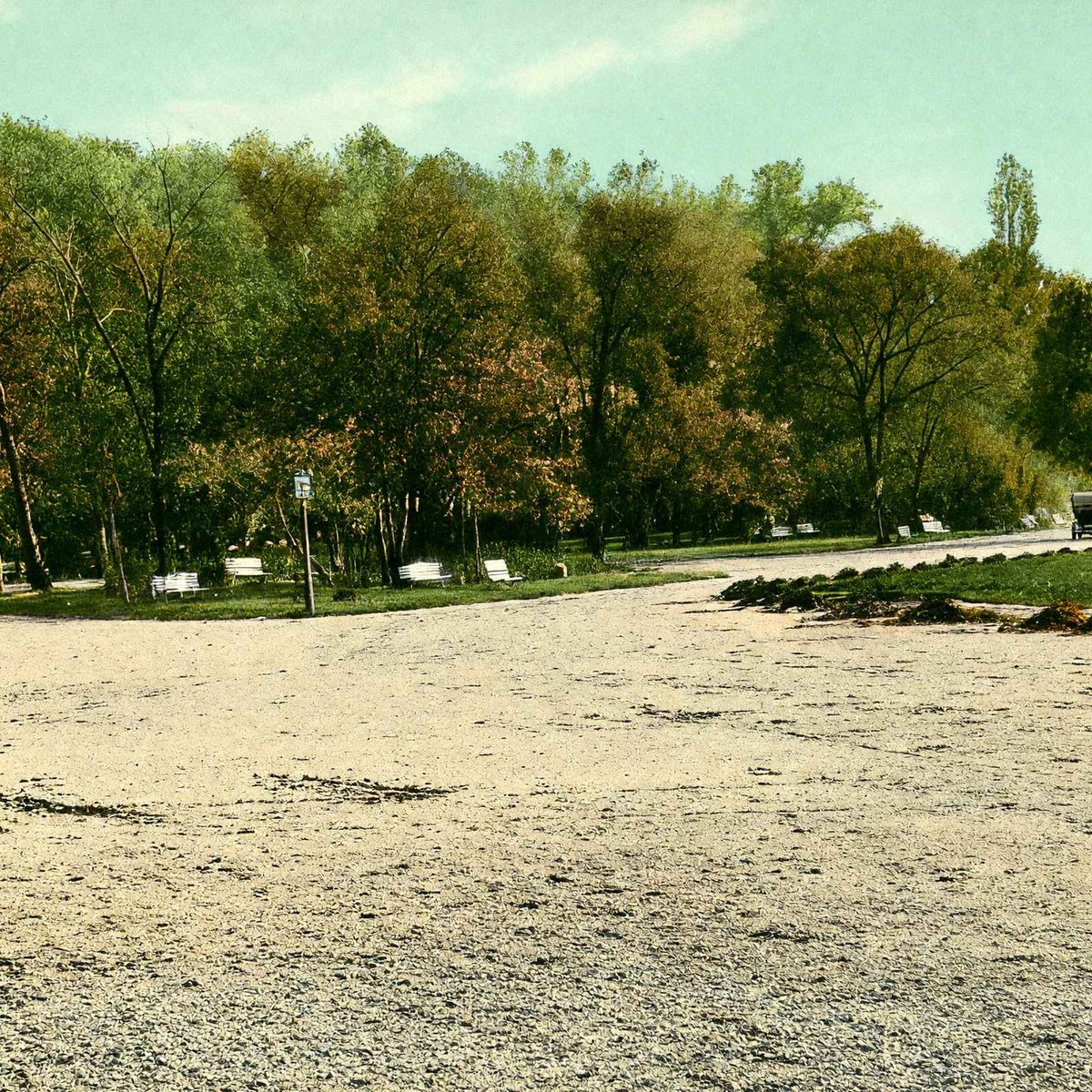 Lake Drive Gordon Park Cleveland in 1907 Vintage Print (7 Sizes) - Shipped Flat