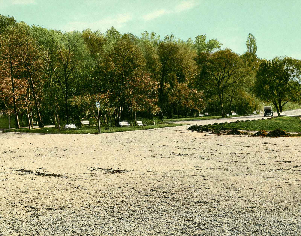 Lake Drive Gordon Park Cleveland in 1907 Vintage Print (7 Sizes) - Shipped Flat