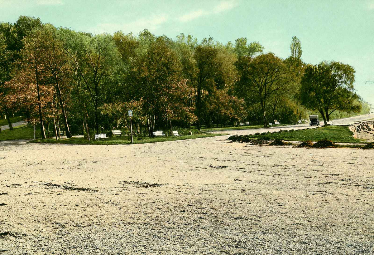Lake Drive Gordon Park Cleveland in 1907 Vintage Print (7 Sizes) - Shipped Flat