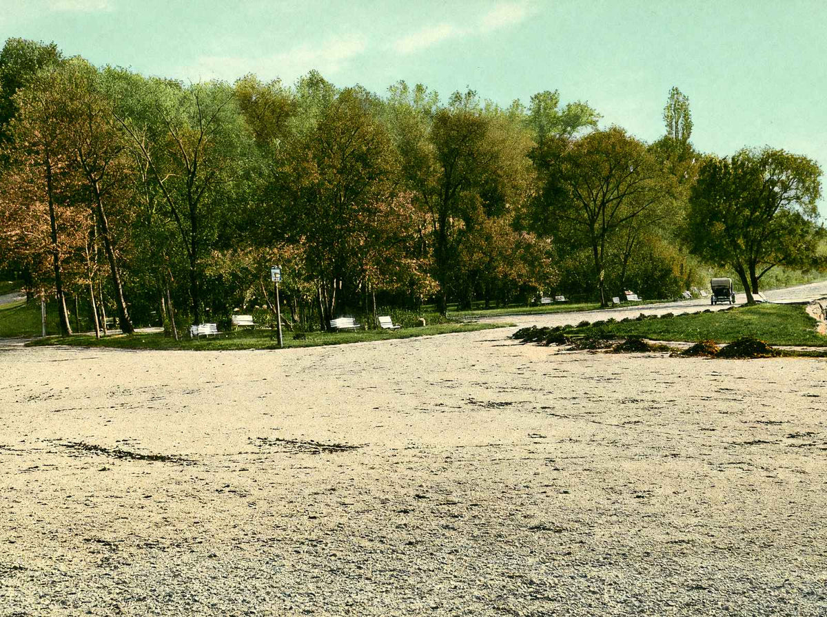 Lake Drive Gordon Park Cleveland in 1907 Vintage Print (7 Sizes) - Shipped Flat
