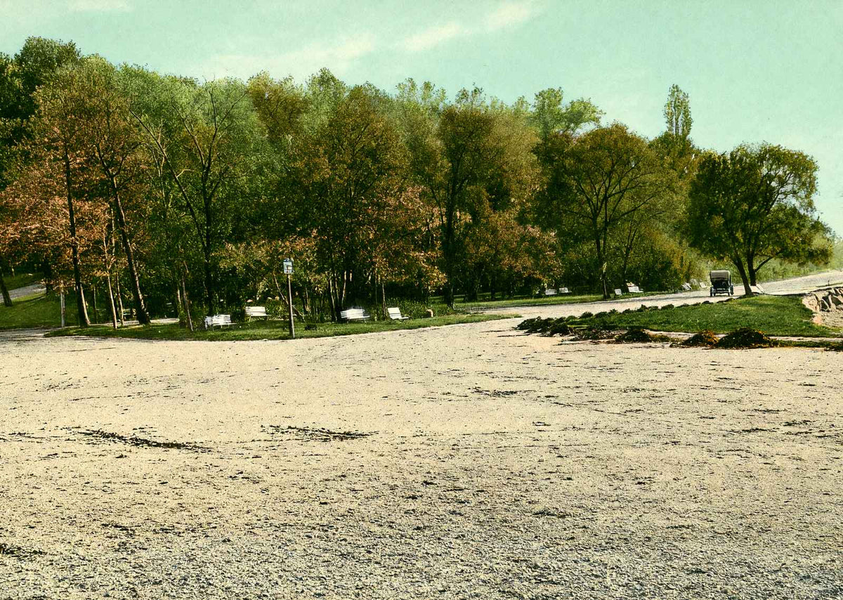 Lake Drive Gordon Park Cleveland in 1907 Vintage Print (7 Sizes) - Shipped Flat