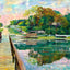 View from City Dock Clearwater FL in 1909 Art Print (7 Sizes) - Premium Quality
