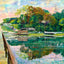 View from City Dock Clearwater FL in 1909 Art Print (7 Sizes) - Premium Quality