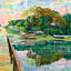 View from City Dock Clearwater FL in 1909 Art Print (7 Sizes) - Premium Quality
