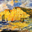 Cliffs 1883 Painting by Pierre-Auguste Renoir Fine Art Print (6 Sizes)