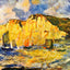 Cliffs 1883 Painting by Pierre-Auguste Renoir Fine Art Print (6 Sizes)