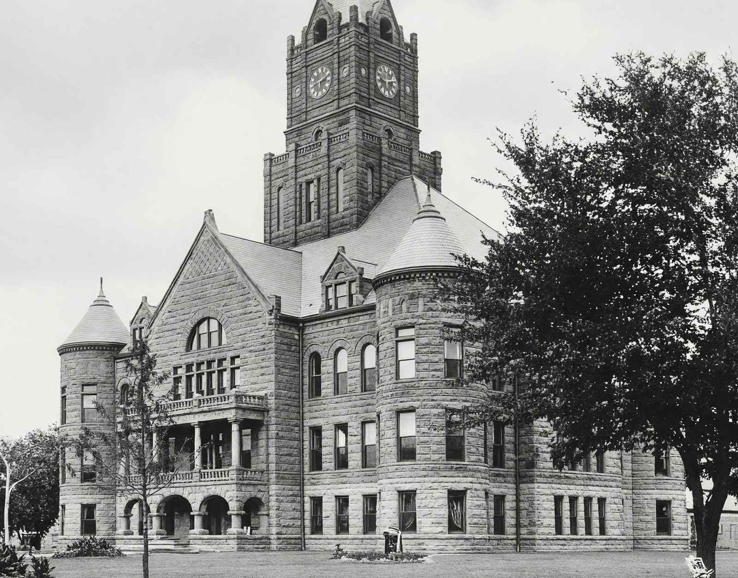 Clinton County Court House Clinton Iowa in 1905 Photo Print (7 Sizes)