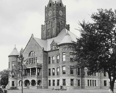 Clinton County Court House photo print