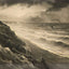 The Cliffs and Steps to the Sands Bournemouth in 1903 Vintage Print (7 Sizes)