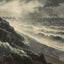 The Cliffs and Steps to the Sands Bournemouth in 1903 Vintage Print (7 Sizes)