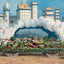 Cloud Castle Float Houston Carnival 1907 Vintage Print (7 Sizes) - Reproduction