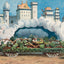 Cloud Castle Float Houston Carnival 1907 Vintage Print (7 Sizes) - Reproduction