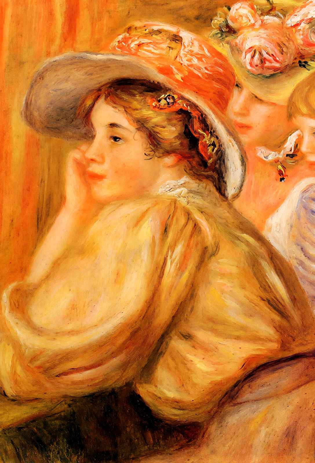 Coco and Two Servants 1910 by Pierre-Auguste Renoir Fine Art Print (6 Sizes)