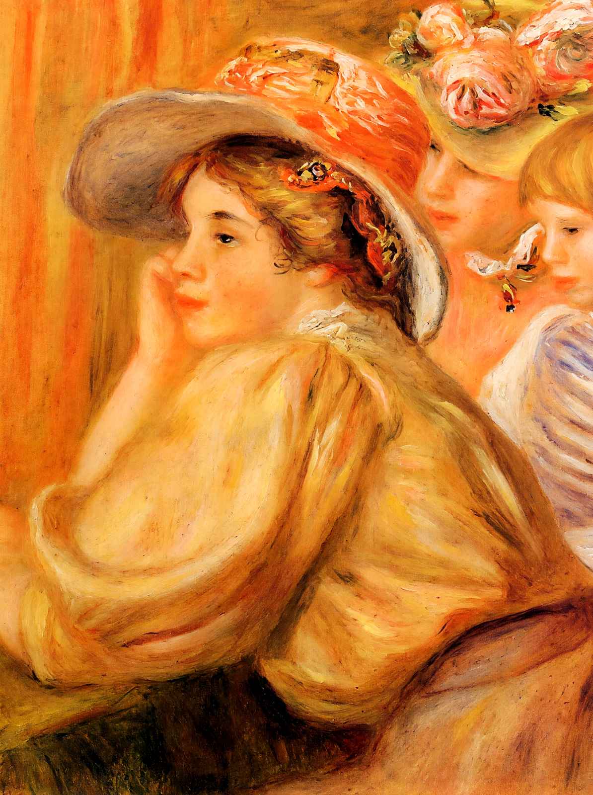 Coco and Two Servants 1910 by Pierre-Auguste Renoir Fine Art Print (6 Sizes)