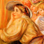 Coco and Two Servants painting print by Pierre-Auguste Renoir (1910)
