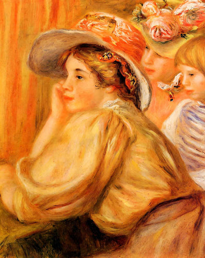 Coco and Two Servants painting print by Pierre-Auguste Renoir (1910)